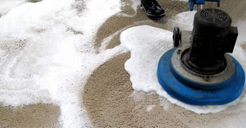 Rotary/Dry Foam Carpet cleaning